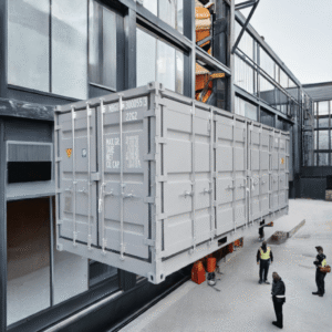 20ft side opening shipping container for hire
