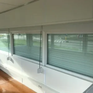20ft high cube fixed glazing observation container
