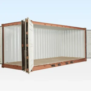 used 20ft open side / full side access container